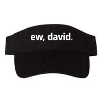 Ew David Simple Logo Valucap Bio-Washed Visor