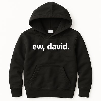 Ew David Simple Logo Kids Hoodie
