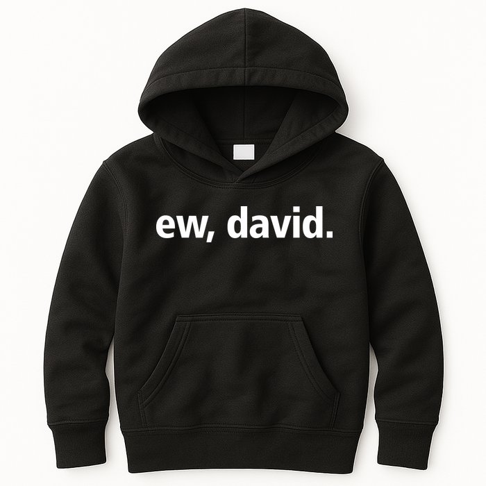 Ew David Simple Logo Kids Hoodie