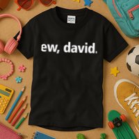 Ew David Simple Logo Kids T-Shirt