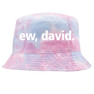 Ew David Simple Logo Tie-Dyed Bucket Hat