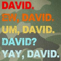 Ew David Yay David Legacy Tie Dye Trucker Hat