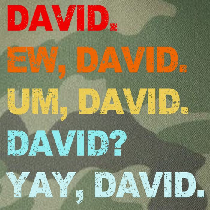 Ew David Yay David Legacy Tie Dye Trucker Hat