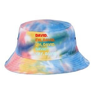 Ew David Yay David Tie Dye Newport Bucket Hat