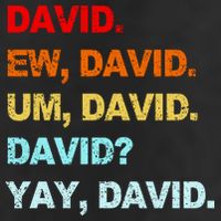 Ew David Yay David Garment-Dyed Fleece Hoodie