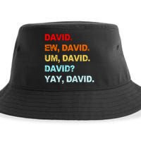 Ew David Yay David Sustainable Bucket Hat