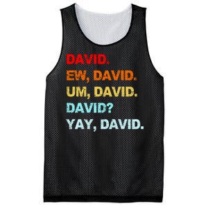 Ew David Yay David Mesh Reversible Basketball Jersey Tank