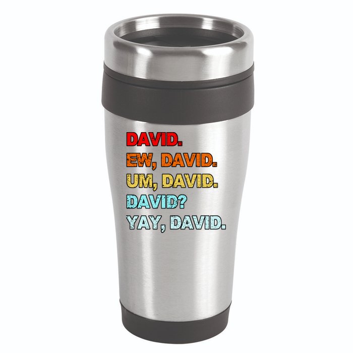 Ew David Yay David 16oz Travel Tumbler