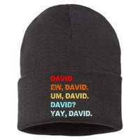 Ew David Yay David Sustainable Knit Beanie