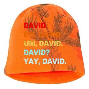 Ew David Yay David Kati - Camo Knit Beanie