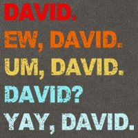 Ew David Yay David Cotton Canvas Backpack