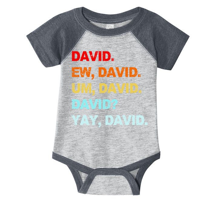 Ew David Yay David Infant Baby Jersey Bodysuit