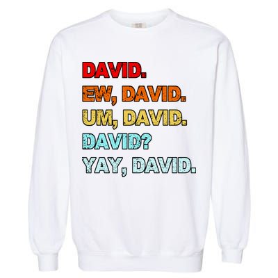 Ew David Yay David Garment-Dyed Sweatshirt