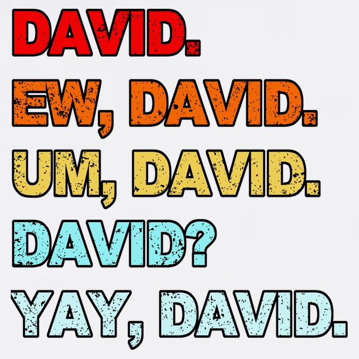 Ew David Yay David Garment-Dyed Sweatshirt