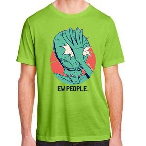 Ew People Alien Facepalm Adult ChromaSoft Performance T-Shirt