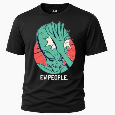 Ew People Alien Facepalm Performance Shirt