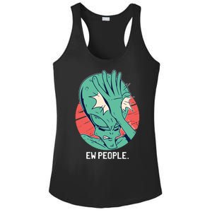 Ew People Alien Facepalm Ladies PosiCharge Competitor Racerback Tank