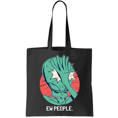 Ew People Alien Facepalm Bag