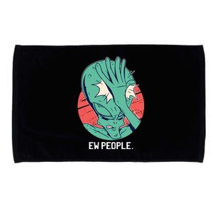 Ew People Alien Facepalm Microfiber Hand Towel