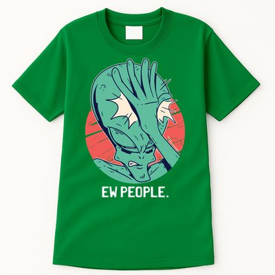 Ew People Alien Facepalm Tall T-Shirt