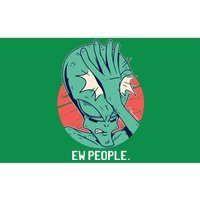 Ew People Alien Facepalm Bumper Sticker