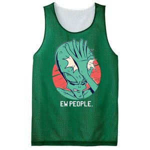 Ew People Alien Facepalm Mesh Reversible Basketball Jersey Tank