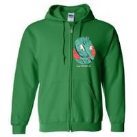 Ew People Alien Facepalm Full Zip Hoodie