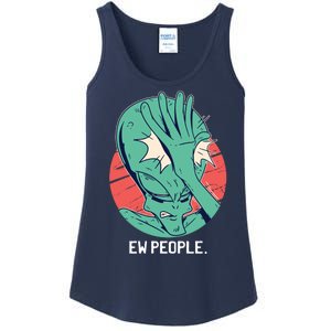 Ew People Alien Facepalm Ladies Essential Tank