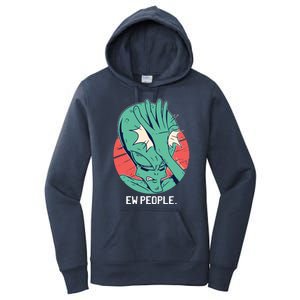 Ew People Alien Facepalm Women's Pullover Hoodie