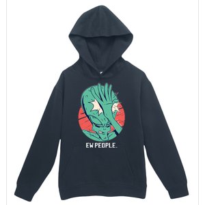 Ew People Alien Facepalm Urban Pullover Hoodie