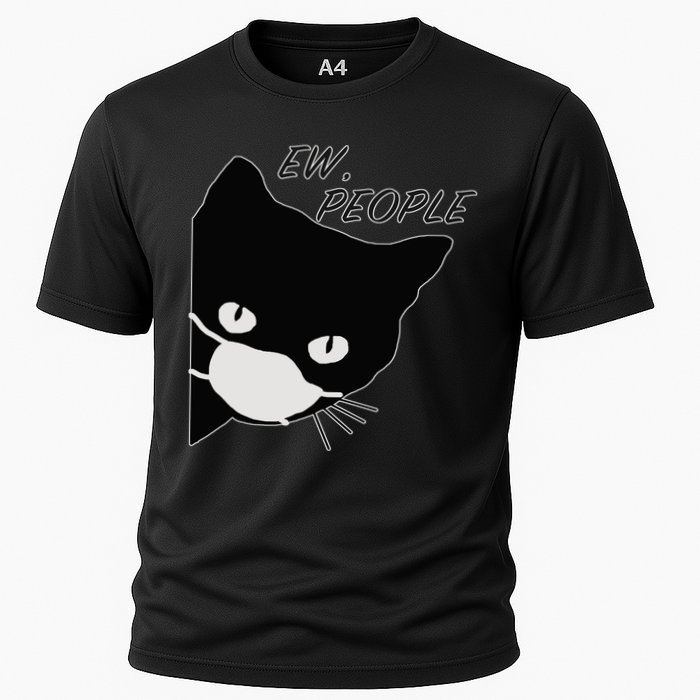 Ew People Quarantine Cat Cooling Performance Crew T-Shirt
