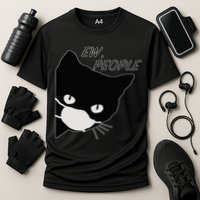Ew People Quarantine Cat Cooling Performance Crew T-Shirt