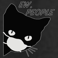 Ew People Quarantine Cat 11oz C Handle Ceramic Mug