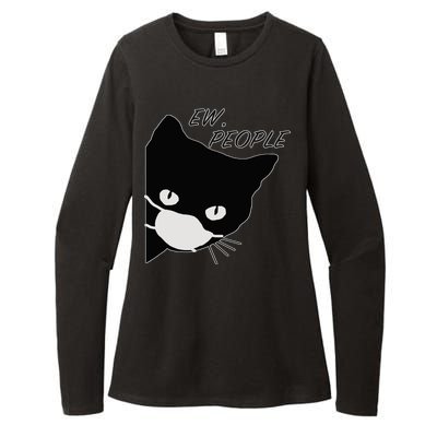 Ew People Quarantine Cat Womens CVC Long Sleeve Shirt