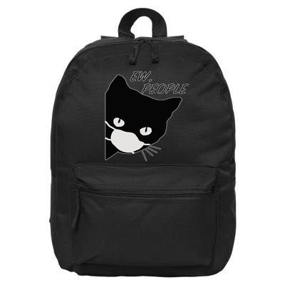 Ew People Quarantine Cat 16 in Basic Backpack