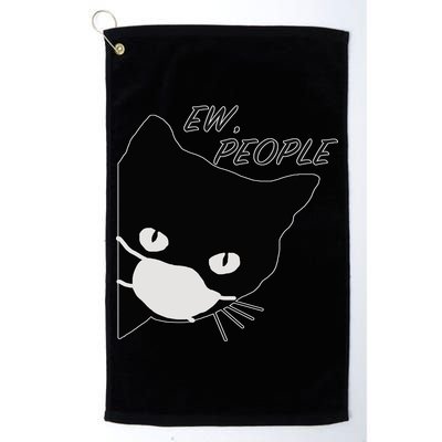 Ew People Quarantine Cat Golf Towel