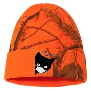 Ew People Quarantine Cat Kati Licensed 12" Camo Beanie