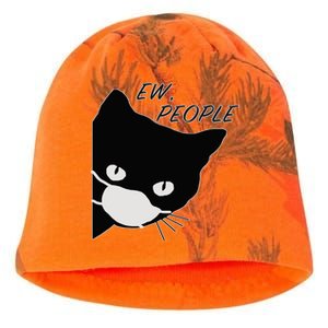 Ew People Quarantine Cat Kati - Camo Knit Beanie