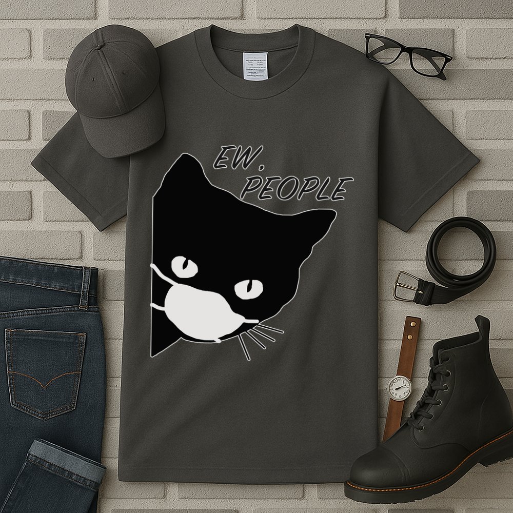Ew People Quarantine Cat Tall T-Shirt