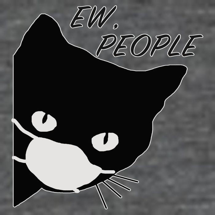 Ew People Quarantine Cat 25L Jumbo Tote
