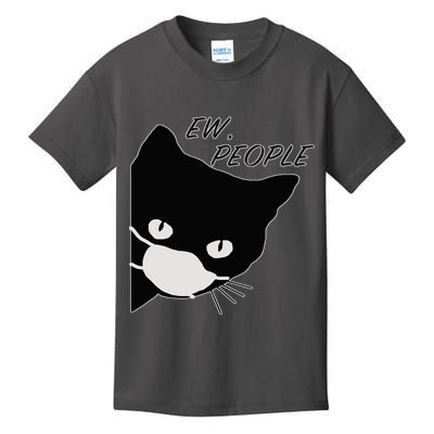 Ew People Quarantine Cat Kids T-Shirt