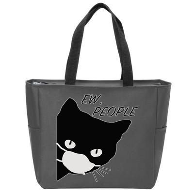 Ew People Quarantine Cat Zip Tote Bag