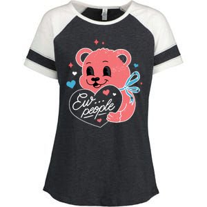 Ew People Teddy Bear Enza Ladies Jersey Colorblock Tee