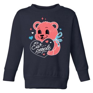 Ew People Teddy Bear Toddler Sweatshirt