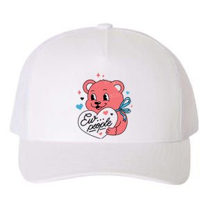 Ew People Teddy Bear Yupoong Adult 5-Panel Trucker Hat