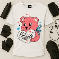 Ew People Teddy Bear Cooling Performance Crew T-Shirt