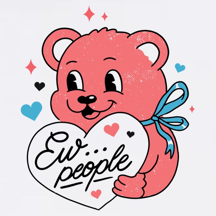 Ew People Teddy Bear Cooling Performance Crew T-Shirt