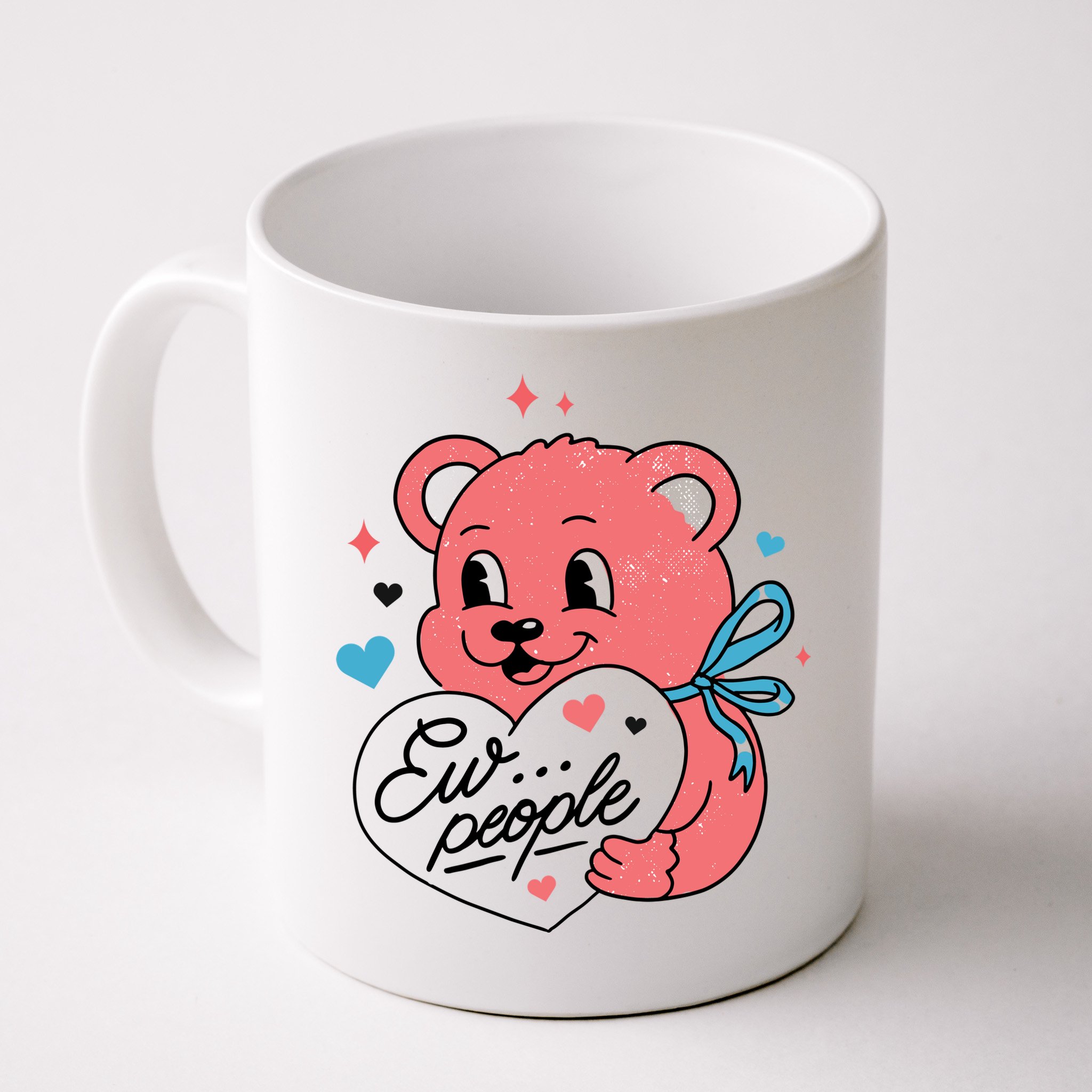 Ew People Teddy Bear Mug