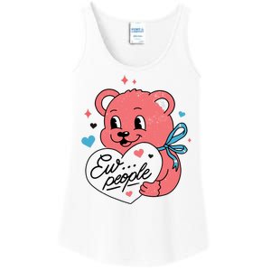 Ew People Teddy Bear Ladies Essential Tank