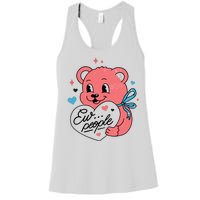 Ew People Teddy Bear Women's Racerback Tank